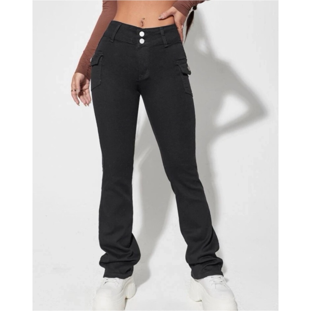 SHEIN Bootcut Pants